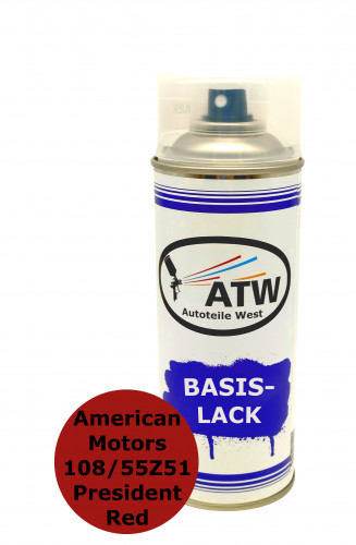 Autolack für American Motors 108/55Z51 President Red